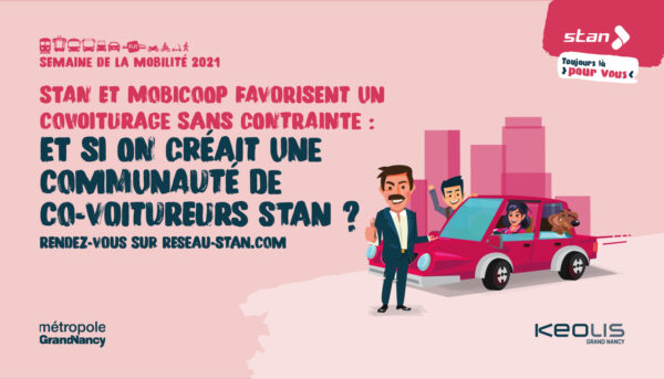 covoiturage réseau Stan