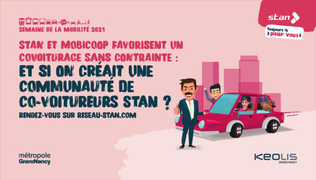 covoiturage réseau Stan