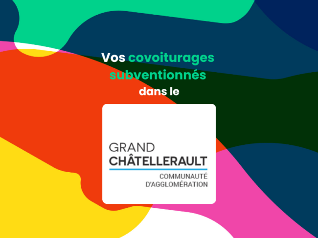 Covoiturage subventionnés Grand Chatellerault